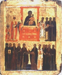 Sunday-of-Orthodoxy Sunday-of-Orthodoxy - (St. Methodios is to the right of the icon)